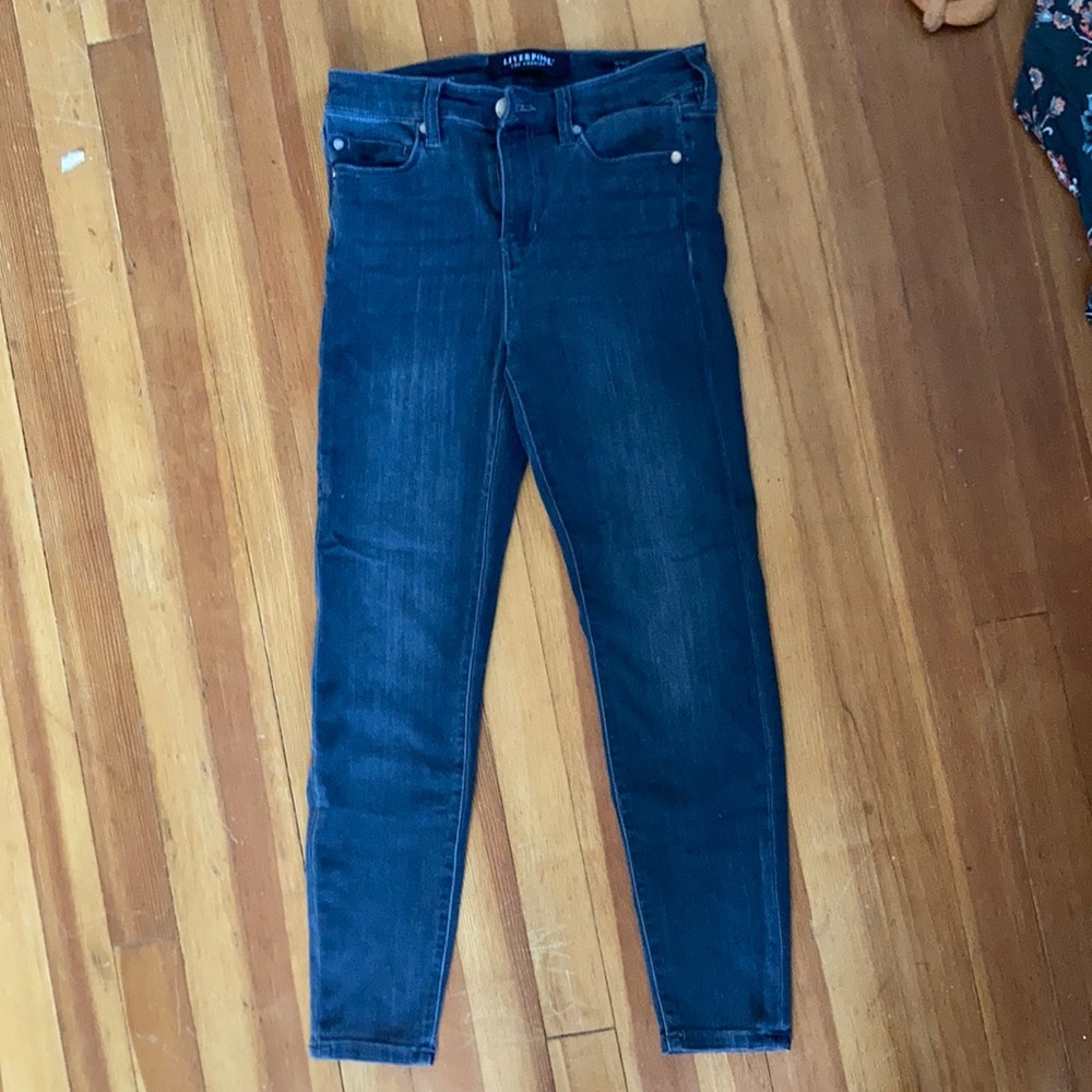Black Liverpool Los Angeles high rise ankle skinny jeans - size 2 / 26 🖤